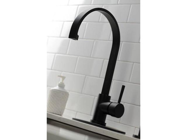 GOURMETIER LS8710DLBS LS8710DLBS Concord Single-Handle Kitchen Faucet W/ Brass