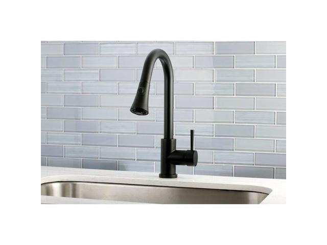 GOURMETIER LS8720DL LS8720DL Concord Single-Handle Pull-Down Kitchen Faucet,
