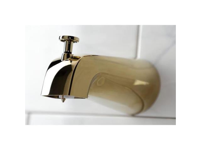 Kingston Brass KB8632DFL Tub and Shower Faucet, Polished Brass