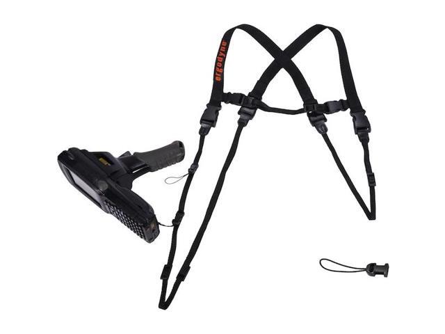 ERGODYNE 3132S Harness,Black,Small,For Barcode Scanner