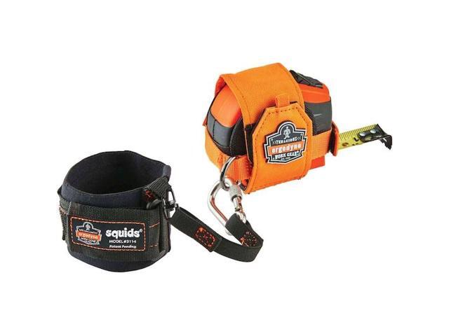 ERGODYNE 3114 Wrist Tool Lanyard, Carabiner, 8in. L, Black