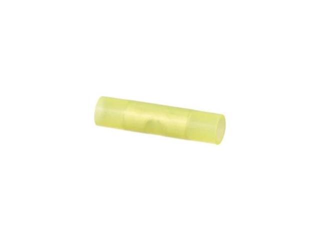 PANDUIT BSN10-L Butt Splice Wire Connector, 10 AWG Max, Yellow, Nylon