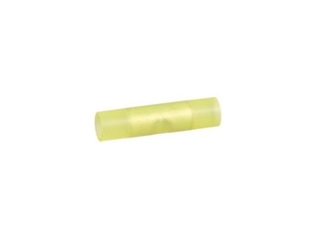 PANDUIT BSN10-L Butt Splice Wire Connector, 10 AWG Max, Yellow, Nylon