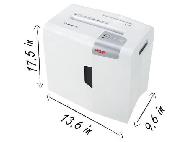 HSM shredstar S10 Paper Shredder, Strip-Cut Style