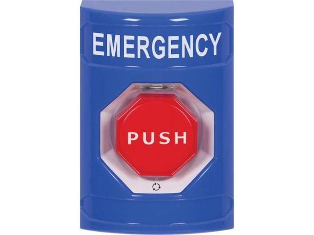 Safety Technology International Emergency Push Button Polycarbonate SS2409EM-EN