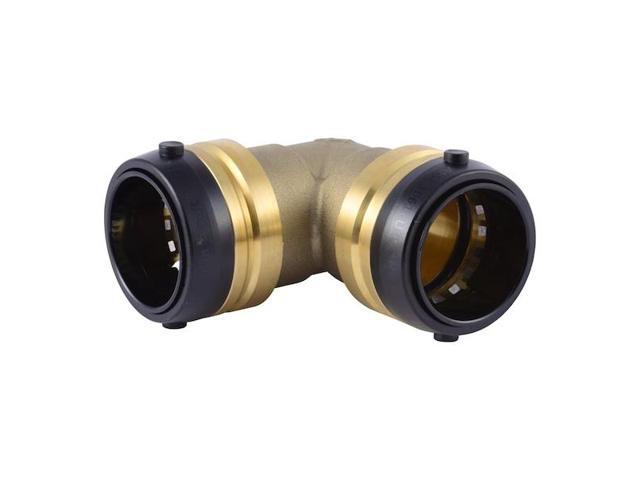 SHARKBITE UXL0241 Elbow, Brass, Push-Fit 1 1/2', 1 1/2'