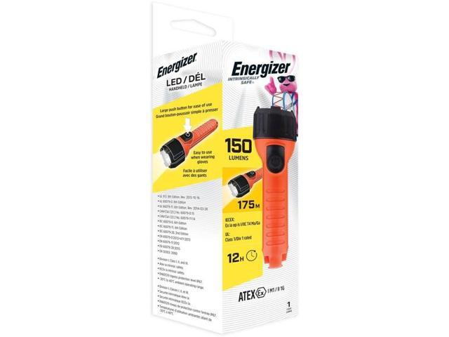 ENERGIZER ENISHH21E Safety-Rated Flashlight, Led Orange Industrial Handheld