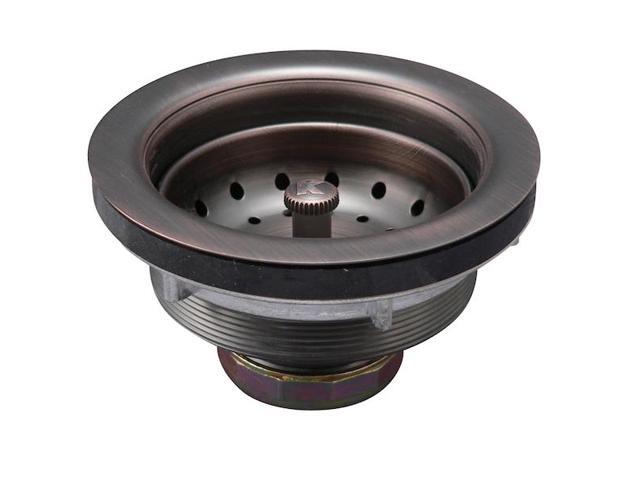 KEENEY MFG K5435VB Sink Strainer with Fixed Post Basket, Venetian Bronze