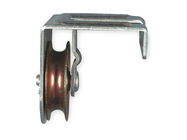 ZORO SELECT 1RCT9 Joist Mount Pulley,Zinc