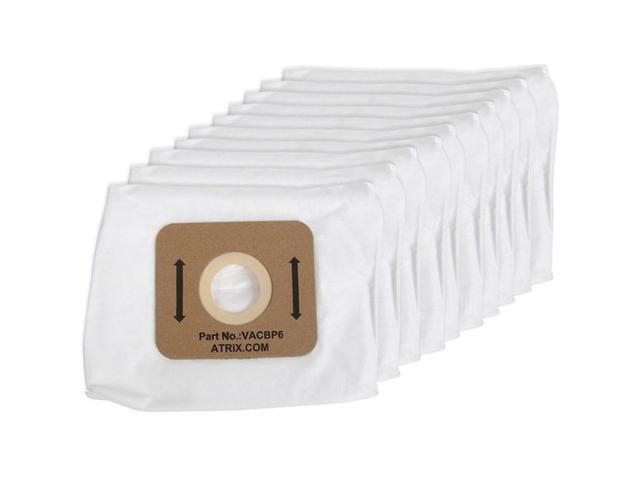 Atrix International Vacuum Bag 8 qt. Includes 10 HEPA Vacuum Bags VACBP6-10P