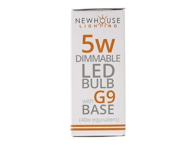 Newhouse Lighting G9-5050D-4 Led Bulb, White, 4