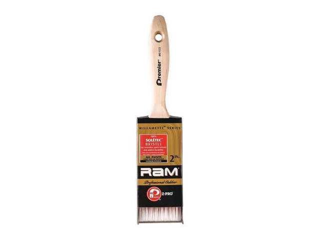 Photos - Putty Knife / Painting Tool Premier 6103 2' Flat Paint Brush, Polyester Bristle, Wood Handle, 12 