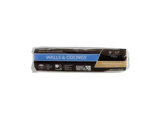 SHUR-LINE 2006881 9' Paint Roller Cover, 3/8' Nap, Woven Fabric