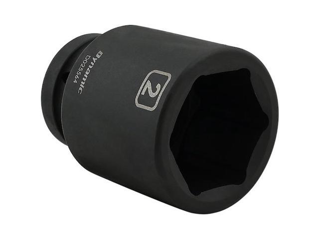 DYNAMIC D025564 1' Drive Deep Socket, Black Phosphate, Tools 2' X 1' Drive, 6