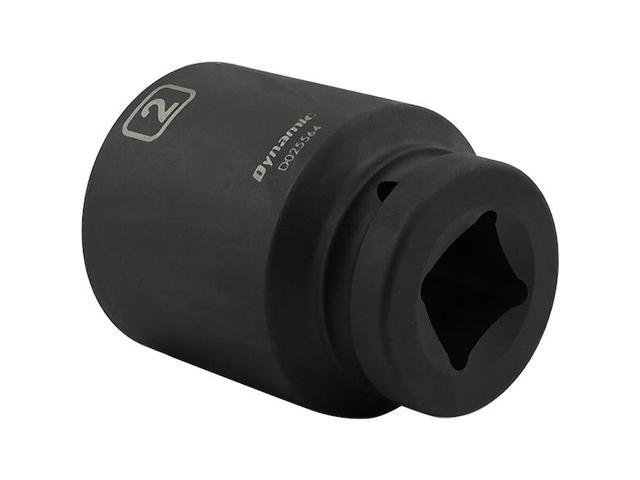 DYNAMIC D025564 1' Drive Deep Socket, Black Phosphate, Tools 2' X 1' Drive, 6