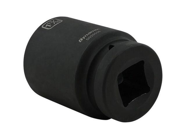 DYNAMIC D025558 1' Drive Deep Socket, Black Phosphate, Tools 1-13/16' X 1'