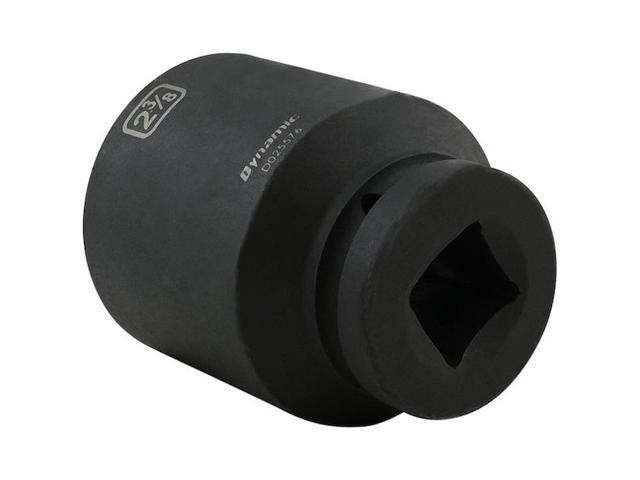 DYNAMIC D025576 1' Drive Deep Socket, Black Phosphate, Tools 2-3/8' X 1' Drive,