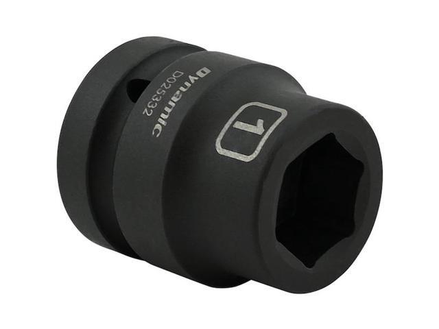 DYNAMIC D025332 1' Drive Standard Socket, Black Phosphate, Tools 1' X 1' Drive,