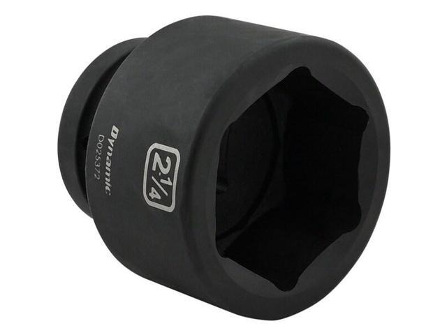 DYNAMIC D025372 1' Drive Standard Socket, Black Phosphate, Tools 2-1/4' X 1'