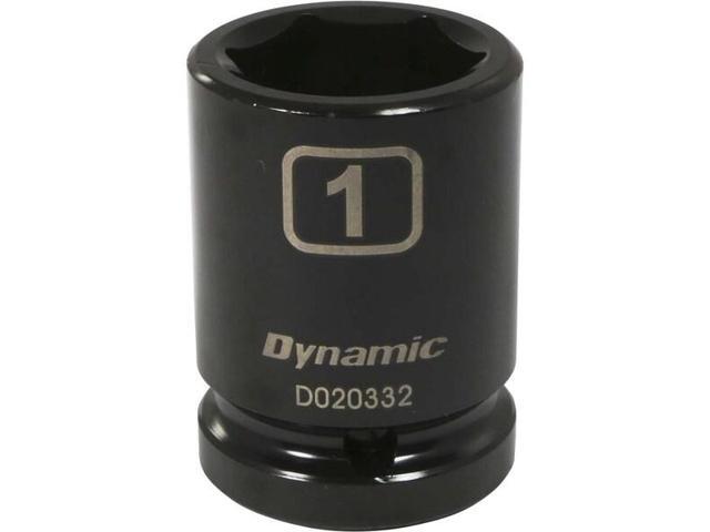 DYNAMIC D020332 3/4' Drive Standard Socket, Black Phosphate, Tools 3/4' Drive 6