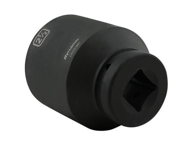 DYNAMIC D025580 1' Drive Deep Socket, Black Phosphate, Tools 2-1/2' X 1' Drive,