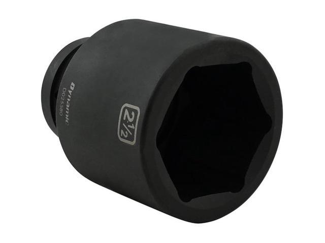 DYNAMIC D025580 1' Drive Deep Socket, Black Phosphate, Tools 2-1/2' X 1' Drive,