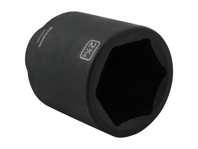 DYNAMIC D025582 1' Drive Deep Socket, Black Phosphate, Tools 2-9/16' X 1'