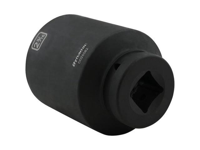 DYNAMIC D025582 1' Drive Deep Socket, Black Phosphate, Tools 2-9/16' X 1'