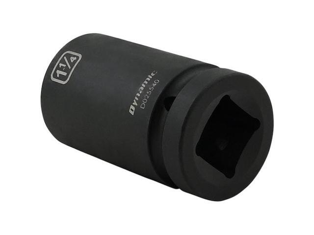 DYNAMIC D025540 1' Drive Deep Socket, Black Phosphate, Tools 1-1/4' X 1' Drive,