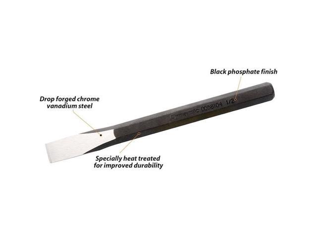DYNAMIC D058107 Tools Cold Chisel, 7/8' X 5/8' X 8' Long