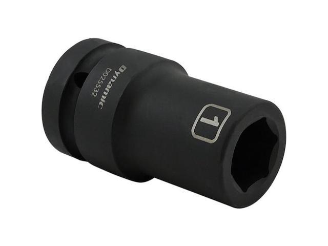 DYNAMIC D025532 1' Drive Deep Socket, Black Phosphate, Tools 1' X 1' Drive, 6