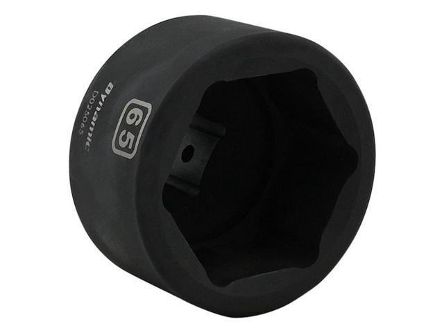 DYNAMIC D025065 1' Drive Standard Socket, Black Phosphate, Tools 65MM X 1'
