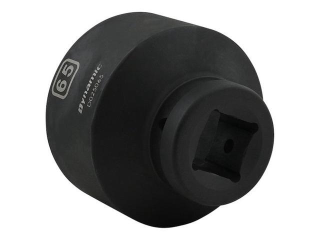 DYNAMIC D025065 1' Drive Standard Socket, Black Phosphate, Tools 65MM X 1'