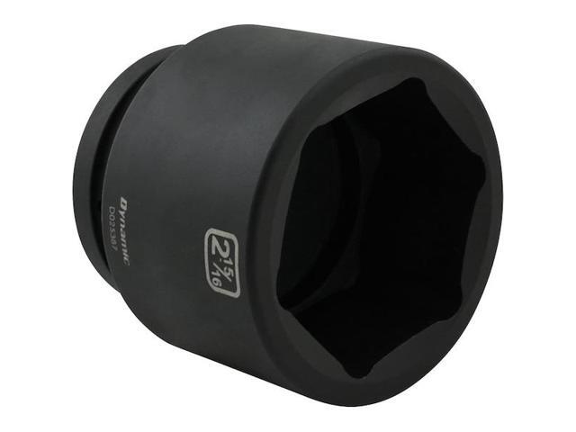 DYNAMIC D025387 1' Drive Standard Socket, Black Phosphate, Tools 2-15/16' X 1'