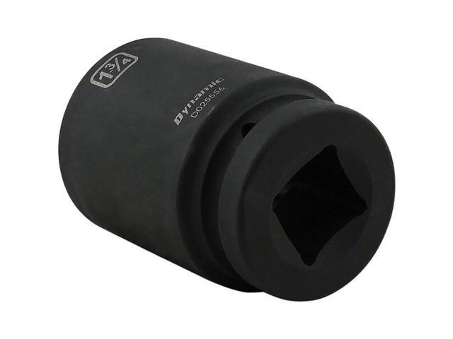 DYNAMIC D025556 1' Drive Deep Socket, Black Phosphate, Tools 1-3/4' X 1' Drive,