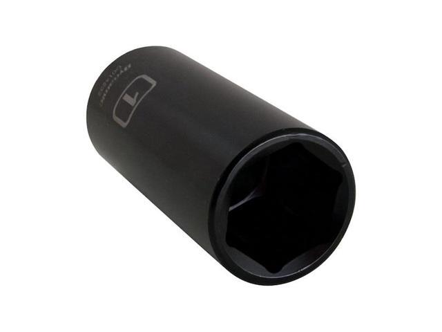 DYNAMIC D014532 1/2' Drive Deep Socket, Black Phosphate, Tools 1/2' Drive 6