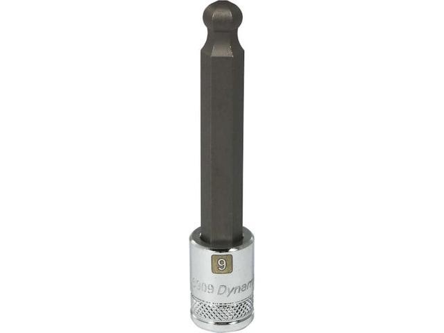 DYNAMIC D006909 3/8' Drive, 9mm Metric Socket, Hex Points
