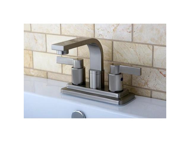 Kingston Brass KB8468NDL NUVO FUSION Euro high Rise Spout Lavatory Faucet With B