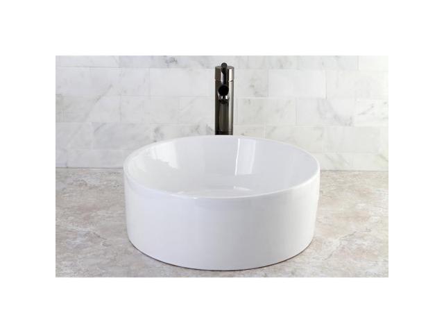 FAUCETURE EV3103 EV3103 Park Vessel Sink, White