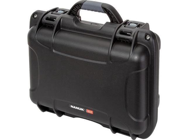 NANUK CASES 915S-020BK-0A0 Black Protective Case, 15.8'L x 12.1'W x 6.8'D