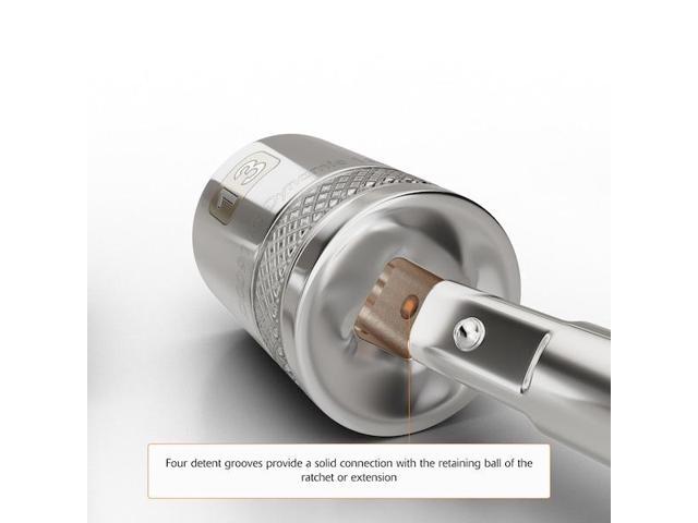 DYNAMIC D016030 1/2' Drive, 30mm Metric Socket, 6 Points