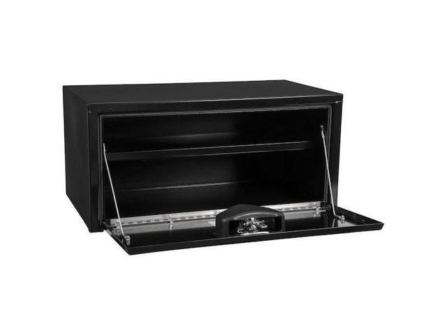 BUYERS PRODUCTS 1703304 14x16x30 Inch Black Steel Underbody Truck Box with