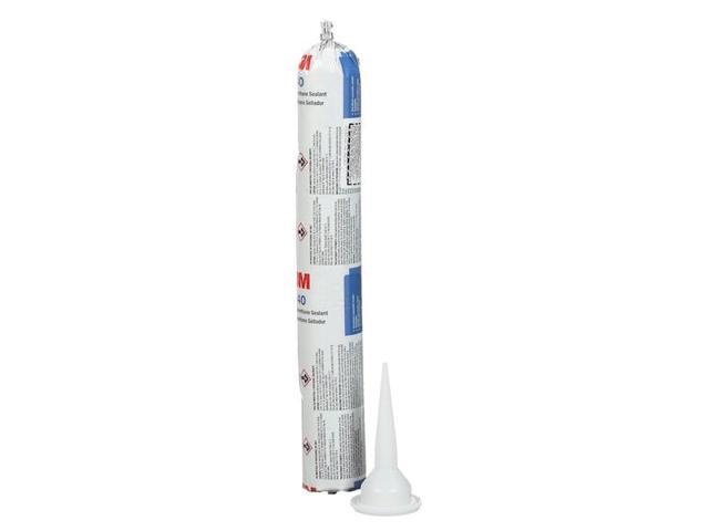 3M 540 Polyurethane Sealant, 20 oz, Sausage Pack, Gray, Polyurethane Base, 540