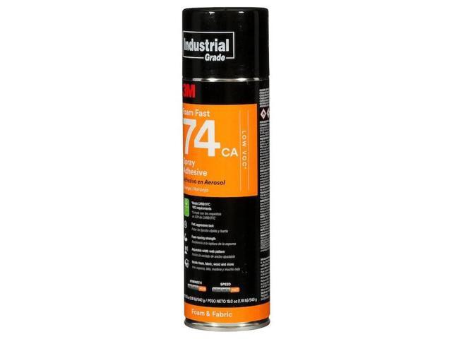 3M 74CA Epoxy Adhesive, Foam Fast 74CA Series, Gray, 19 oz, Tube