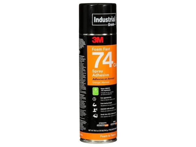 3M 74CA Epoxy Adhesive, Foam Fast 74CA Series, Gray, 19 oz, Tube