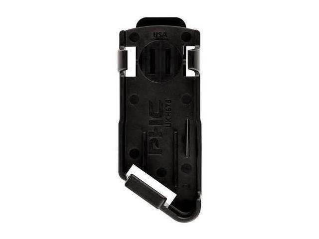 PACIFIC HANDY CUTTER UKH675 Holster, Tool Holster, Black, Plastic, 1 Pockets