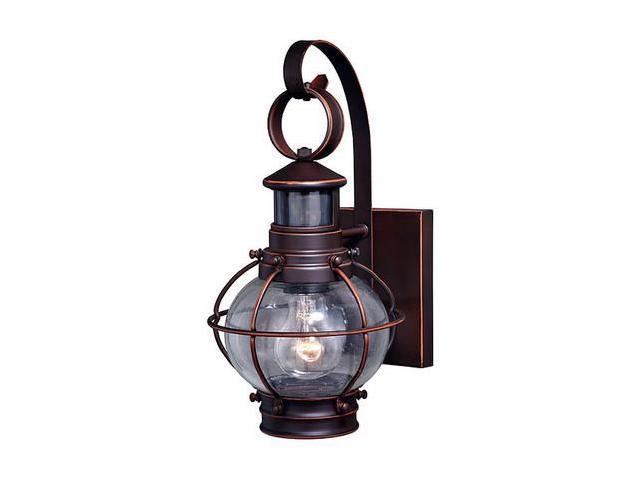 Photos - Chandelier / Lamp VAXCEL T0326 Chatham Dualux 7in Outdoor Light Bronze