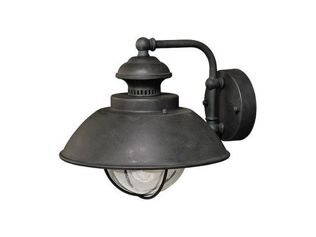 Photos - Chandelier / Lamp VAXCEL T0267 Harwich 10in Outdoor Light Gray
