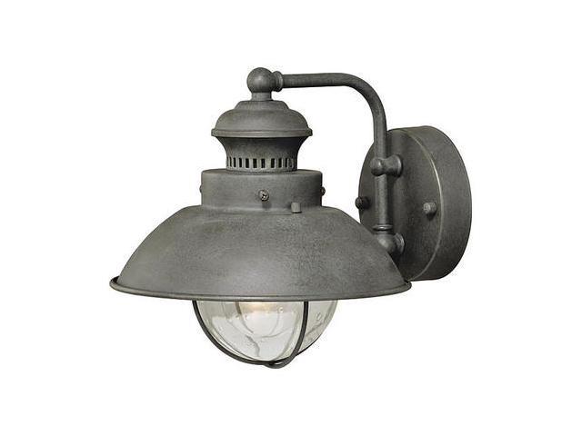 Photos - Chandelier / Lamp VAXCEL T0268 Harwich 8in Outdoor Light Gray