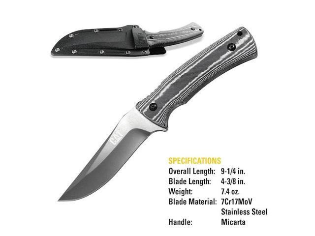 CAT 980013 9 Inch Fixed Blade Knife